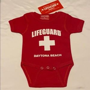 New! Official Licensed LIFEGUARD+ Daytona Beach onesie